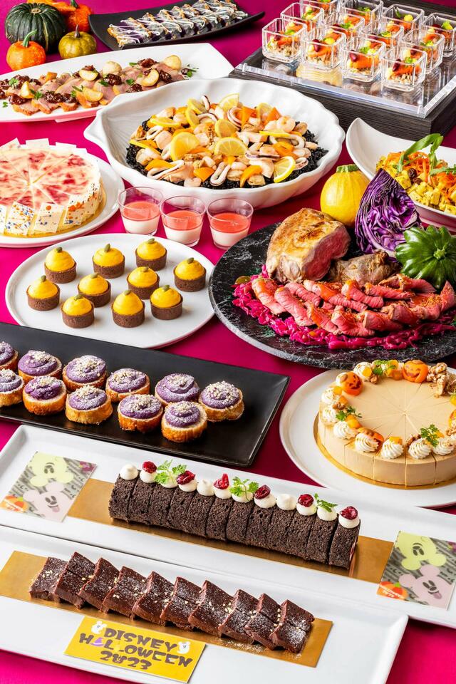 “ディズニー・ハロウィーン”ブッフェ ｜東京ディズニーシー・ホテルミラコスタ「オチェーアノ」｜東京ディズニーリゾート「ディズニー・ハロウィーン」2023
