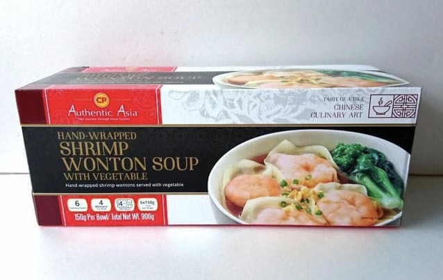 【No.10】【CPF JAPAN 海老ワンタンスープ 900g（150g×6個） 1498円】水を注ぎ、レンジでチンするだけで食べられる