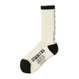 「STARBUCKS STAND by BEAMS DRINK-ID SOCKS ホワイトブラック」<価格:3,300円(税込)>【毎日のコーヒーシーンを彩るアイテムが勢ぞろい!「STARBUCKS STAND by BEAMS」の定番コレクション『CORE Collection』に第2弾が登場!】