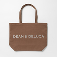 【DEAN & DELUCA チャリティートートバッグ/ココアブラウンL】サイズ:約縦32×横45×マチ13cm
