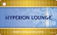 「ハイピリオン・ラウンジ」カード(裏)