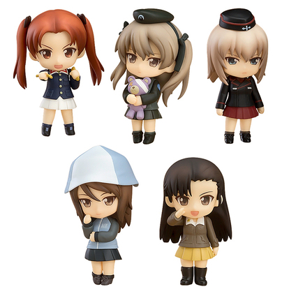 ねんどろいどぷち ガルパン」第2弾が発売決定！島田愛里寿、西絹代たち