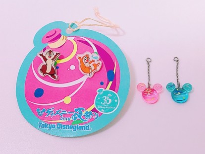 TDL】浴衣コーデに最適! 「ディズニー夏祭り」ピアスは3WAYで楽しめる