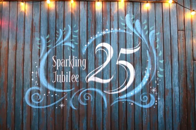 東京ディズニーシー25周年「スパークリング・ジュビリー」デコレーション