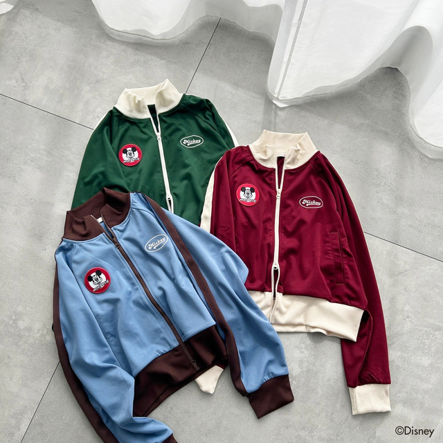 【Disney】ミッキー&フレンズ/トラックジャケット ¥4,290