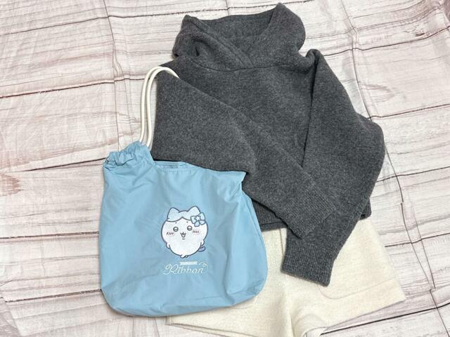 ニットスタイルに合わせてみました。今の季節はもちろん、春のコーディネートにも映えそう♪