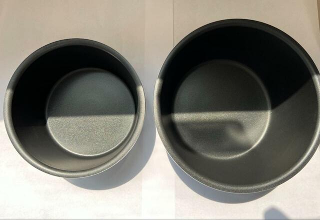 【アイリスオーヤマ TERACOAT 深型9点セット】ちょっとした煮物などは小さい方で