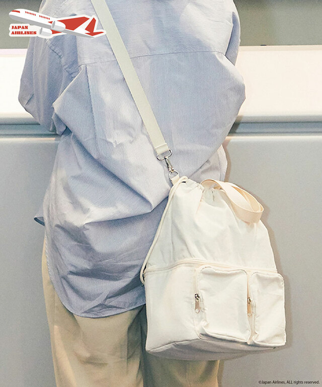【JAL×3COINS 旅行アイテム】マザーズバッグ（税込1,650円）