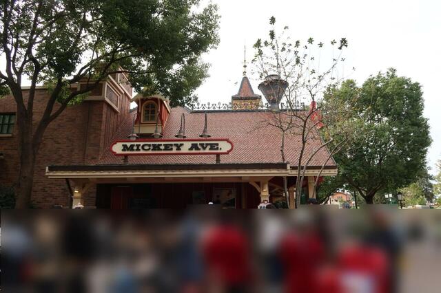 上海DL　ミッキーアベニューの一角