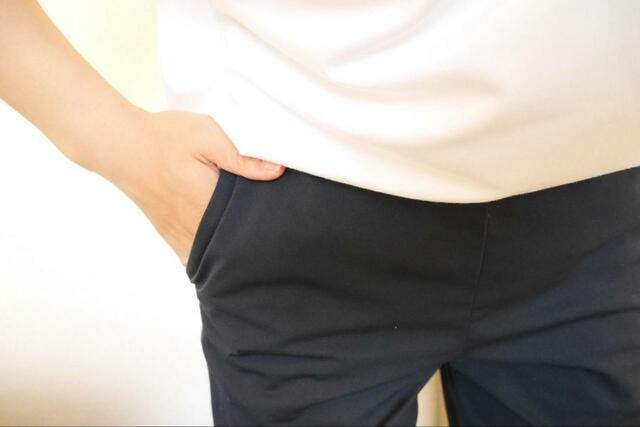 【UNIQLO ウルトラストレッチエアリズムジョガーパンツ】うれしいポケット付き