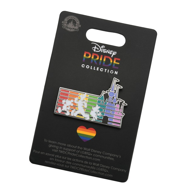 ミッキー、ミニー、グーフィー ピンバッジ THE WALT DISNEY COMPANY PRIDE COLLECTION1,430円
