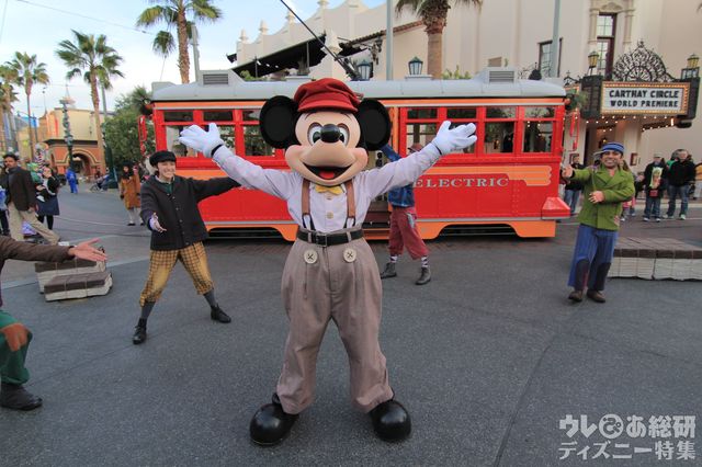 ディズニー・カリフォルニア・アドベンチャー/レッドカー・トロリー・ニュースボーイズ