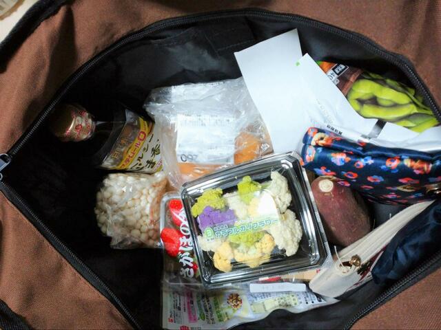 【ワークマン マルチポケットトートバッグ】スーパーでの買い物との相性が◎