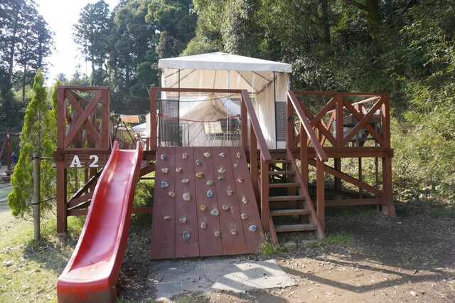 【THE FARM】グランピングエリア「アスレチック」