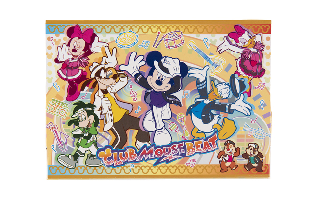 ポストカードセット¥1,200｜サイズ：縦約15～17×横約10～12cm、6枚セット｜東京ディズニーランド「クラブマウスビート」グッズ