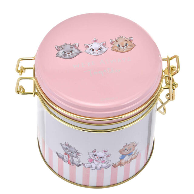 マリー、ベルリオーズ、トゥルーズ おしゃれキャット クッキー・チョコレート セット キャニスター缶入り DISNEY CAT DAY 2025 1,600円