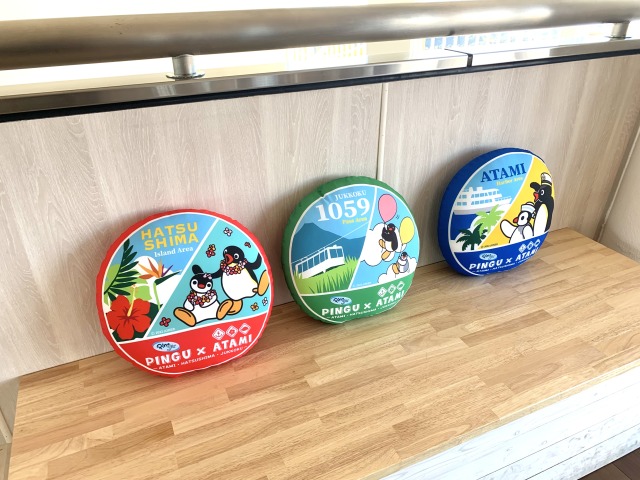 ステッカーのクッション