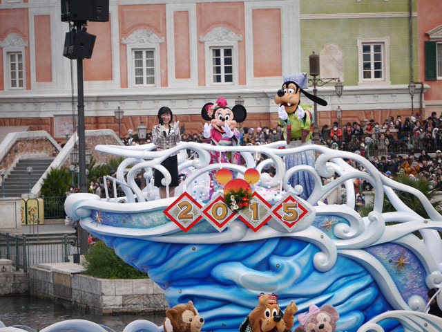 東京ディズニーリゾートのお正月2015（TDSニューイヤーズ・グリーティング）15 ©Disney