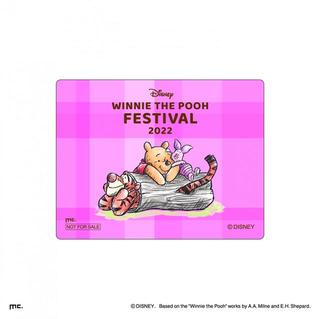 三越伊勢丹オリジナル くまのプーさん ステッカー｜銀座三越「くまのプーさん DISNEY WINNIE THE POOH FESTIVAL 2022」