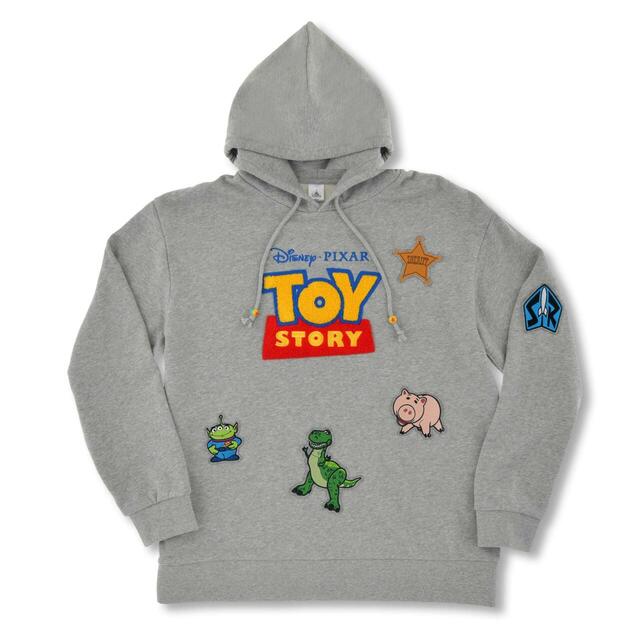 トイ・ストーリー 長袖パーカー グレー TOY STORY FASHION 11,000円