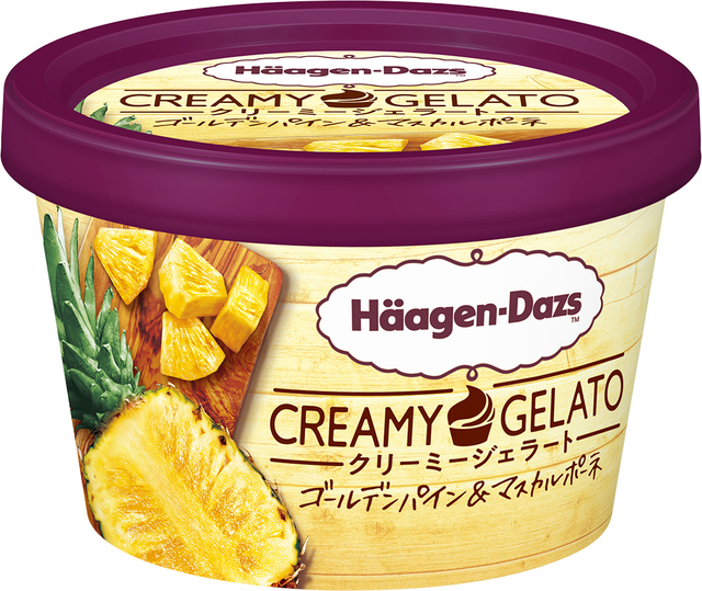 CREAMY GELATO『ゴールデンパイン＆マスカルポーネ』