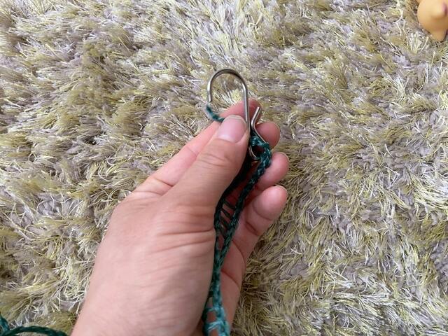 【セリア ハンガーロープ5m】両端にフック付き