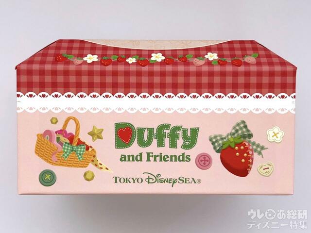 「ダッフィー＆フレンズのハートフェルト・ストロベリーギフト」アソ―テッド・チョコレート