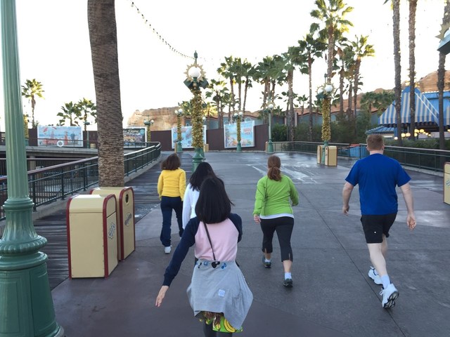 開園前の「ディズニー・カリフォルニア・アドベンチャー・パーク」を歩けます。 TDSで過去2回開催された「ディズニー・ウォーク」みたい!