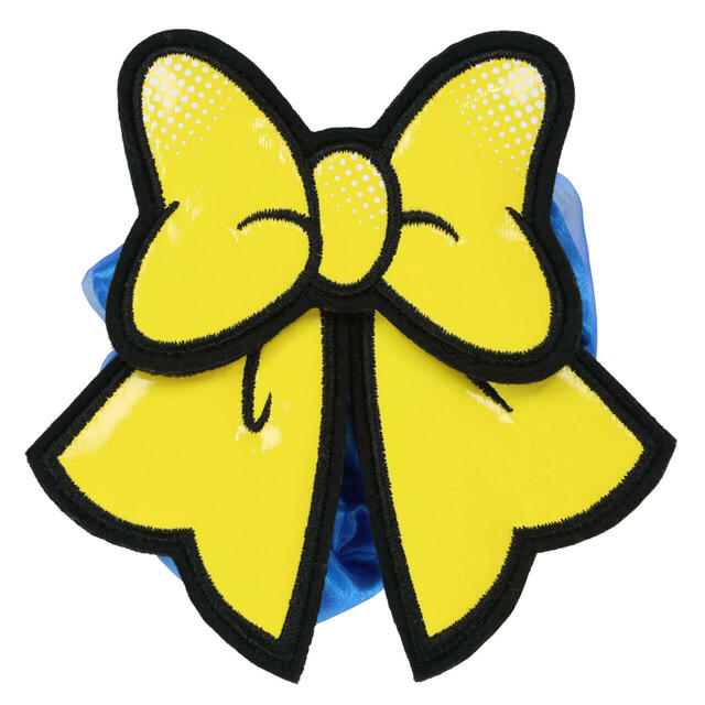 シュシュ 1,800円｜ディズニー・パルパルーザ「ドナルドのクワッキー・ダック！ダック！ダックシティ！」スペシャルグッズ｜販売店舗：東京ディズニーランド「ディズニー＆カンパニー」｜発売日：2025年4月7日（月）