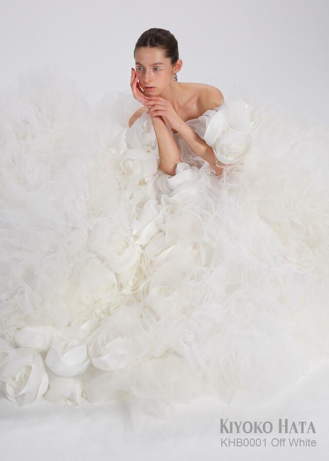 「KIYOKO HATA」新作ウェディングドレス KHB0001_OffWhite