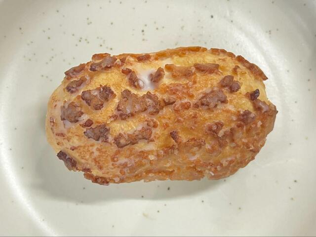 【ローソン Uchi Café×Milk クロッカンシュークリーム ミルククリーム】見ためだけでおいしいのが分かる