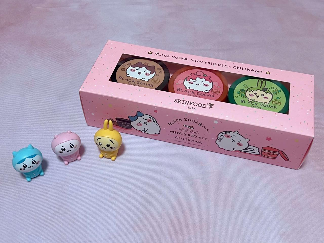 ちいかわ×スキンフード】大人気「3種類のスクラブ」とのコラボ商品を 