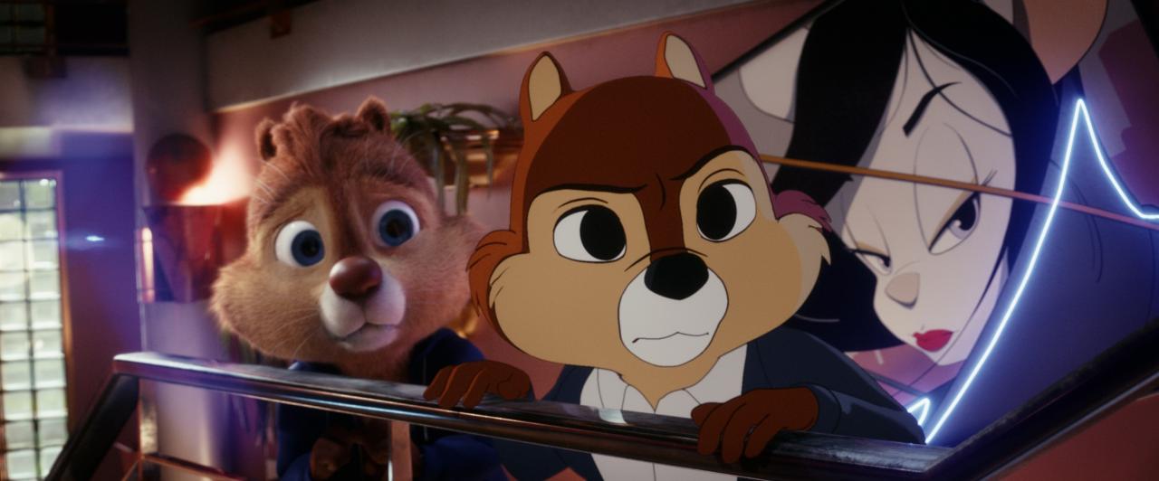 ディズニー チップとデール セル画 アーティリュージョン