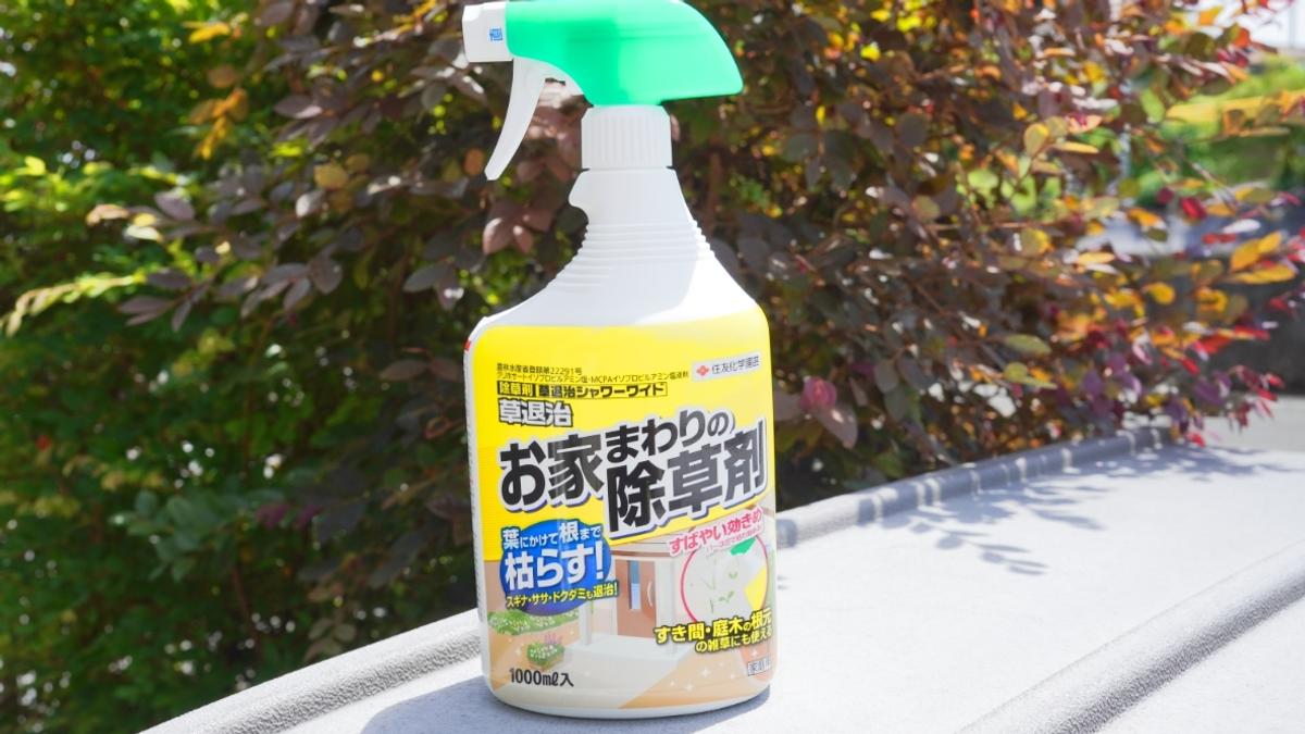 庭を全面コンクリにしたいと思うほど悩まされた「雑草」。コレ使って3