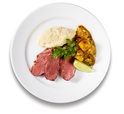 ローストビーフマンゴーサルサ添え