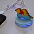 プーさん USBハブ 4ポート POOH'S BALLOON 2,970円