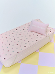 Minnie接触冷感プリント敷きパッド（シングル）14,960円｜gelato pique Sleep ディズニーミッキー＆ミニーコレクション