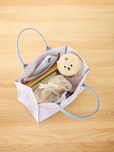 限定トートバッグ(ブルーグレー)【タリーズコーヒーの「29th Anniversary Happy Bag」】