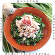 梅マヨささみ丼