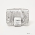 【ちいかわ×CITEN】「ちいかわ CITEN ミラー付きポーチ」2,970円/シルバーは持ち物のアクセントに