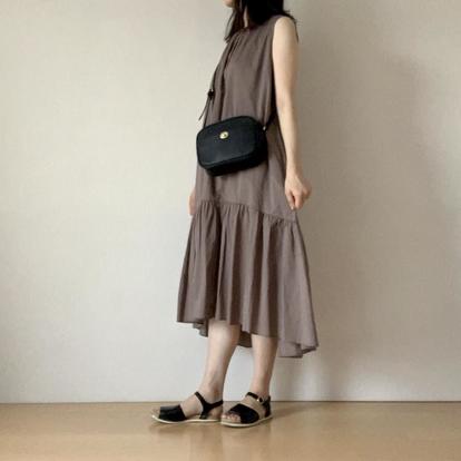 ユニクロ Guのワンピ 着痩せ スタイルアップ効果も この夏着たい おしゃれワンピース 4選 写真 4 22 ハピママ