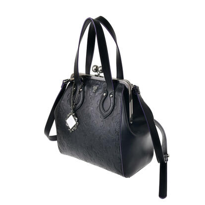 美品 アナスイ ディズニー　2WAY ハンドバッグ フロットサム＆ジェットサム 美品 アナスイ ディズニー 2WAY ハンドバッグ フロットサム＆ジェット