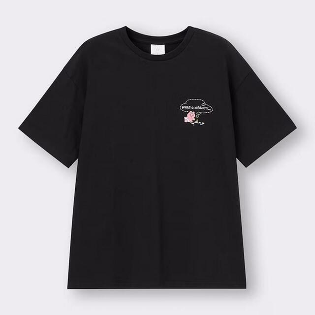 グラフィックT(5分袖) ¥1,290｜GU「おぱんちゅうさぎ」コレクション