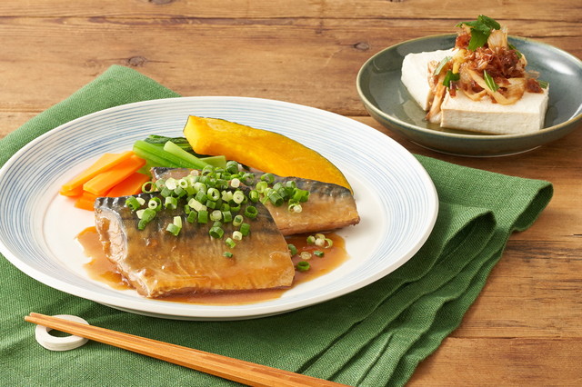 「小ねぎ香る、さばのみぞれ煮」（2人前）