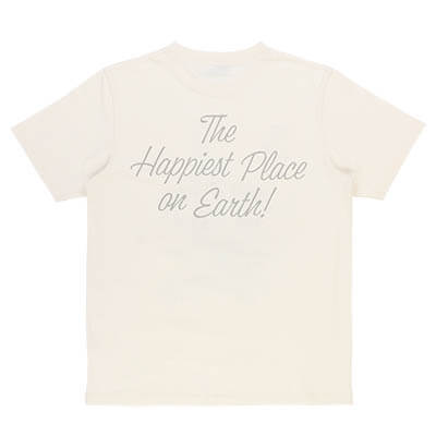 Tシャツ 2,900円｜サイズ：M、L｜東京ディズニーリゾート「ディズニー100」グッズ｜販売店舗：東京ディズニーランド「ギャグファクトリー/ファイブ・アンド・ダイム」、東京ディズニーシー「エンポーリオ」｜発売日：2023年2月2日（木）