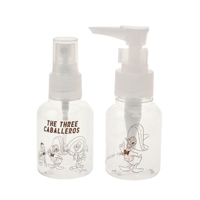 ドナルド、ホセ・キャリオカ、パンチート ボトル・ケース セット ポーチ入り TRAVEL WITH AMIGOS 2,200円