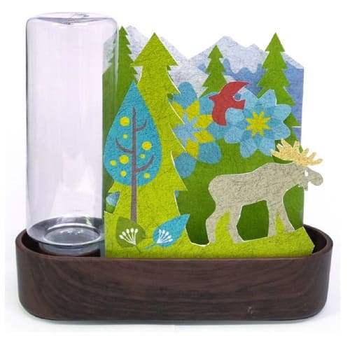 【ハンズ】「自然気化式ECO加湿器うるおい　ノルディック＆エルク」1,980円