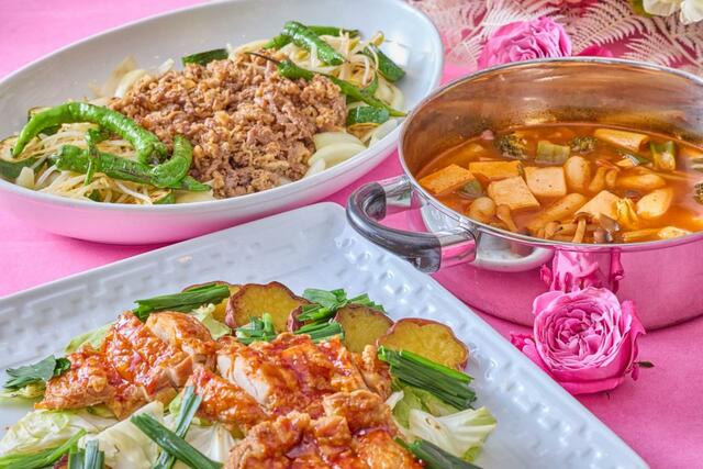 「温製料理」【「アプローズスクエア 名古屋迎賓館」が『Korean Neon Beer Night』 開催】