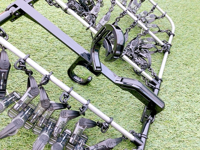 【ニトリ 洗濯らくらく 多機能 角ハンガー】サイズは幅36×奥行77×高さ23.6cmです