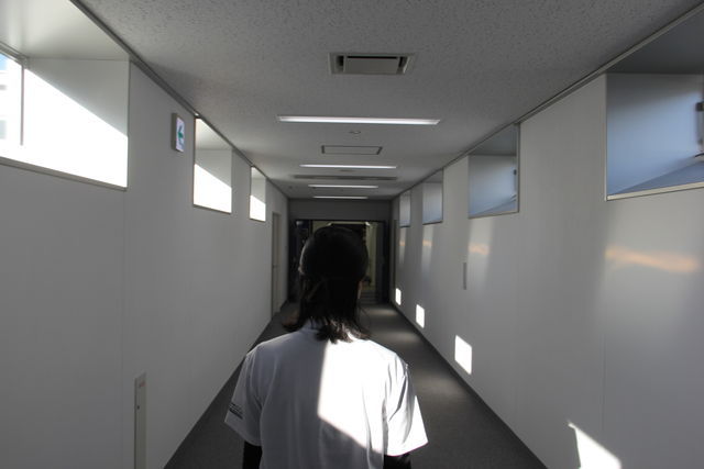 普通の廊下が何だか違って見えて……